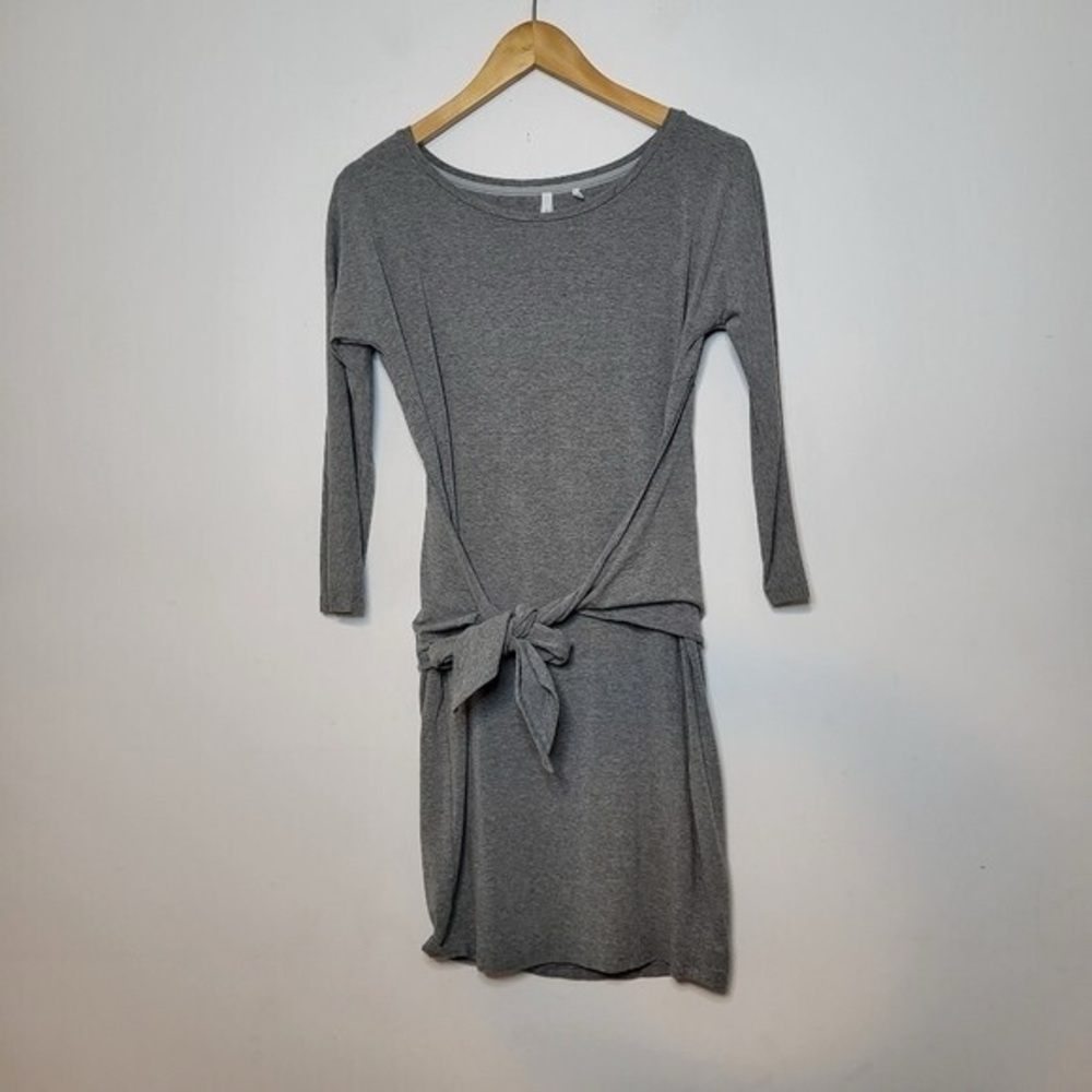 Wilfred Babaton Gray Long Sleeve Dress - Picture 3 of 4